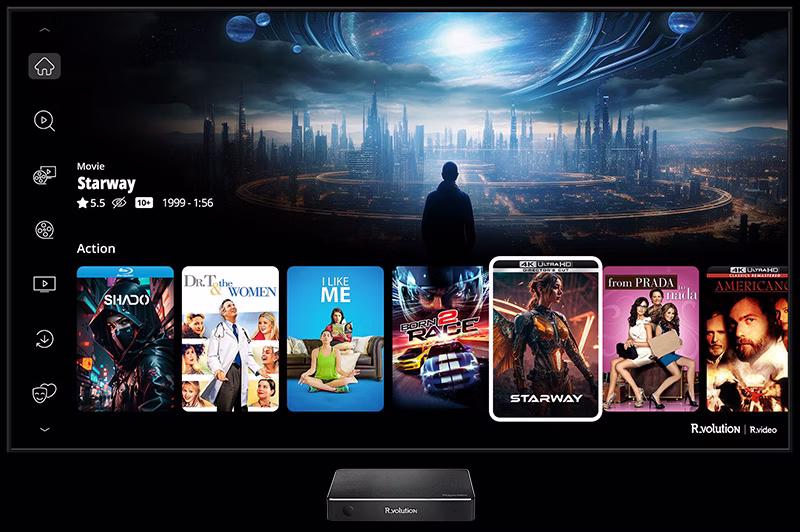 Lifestyle TV UHD R_volution PlayerMini