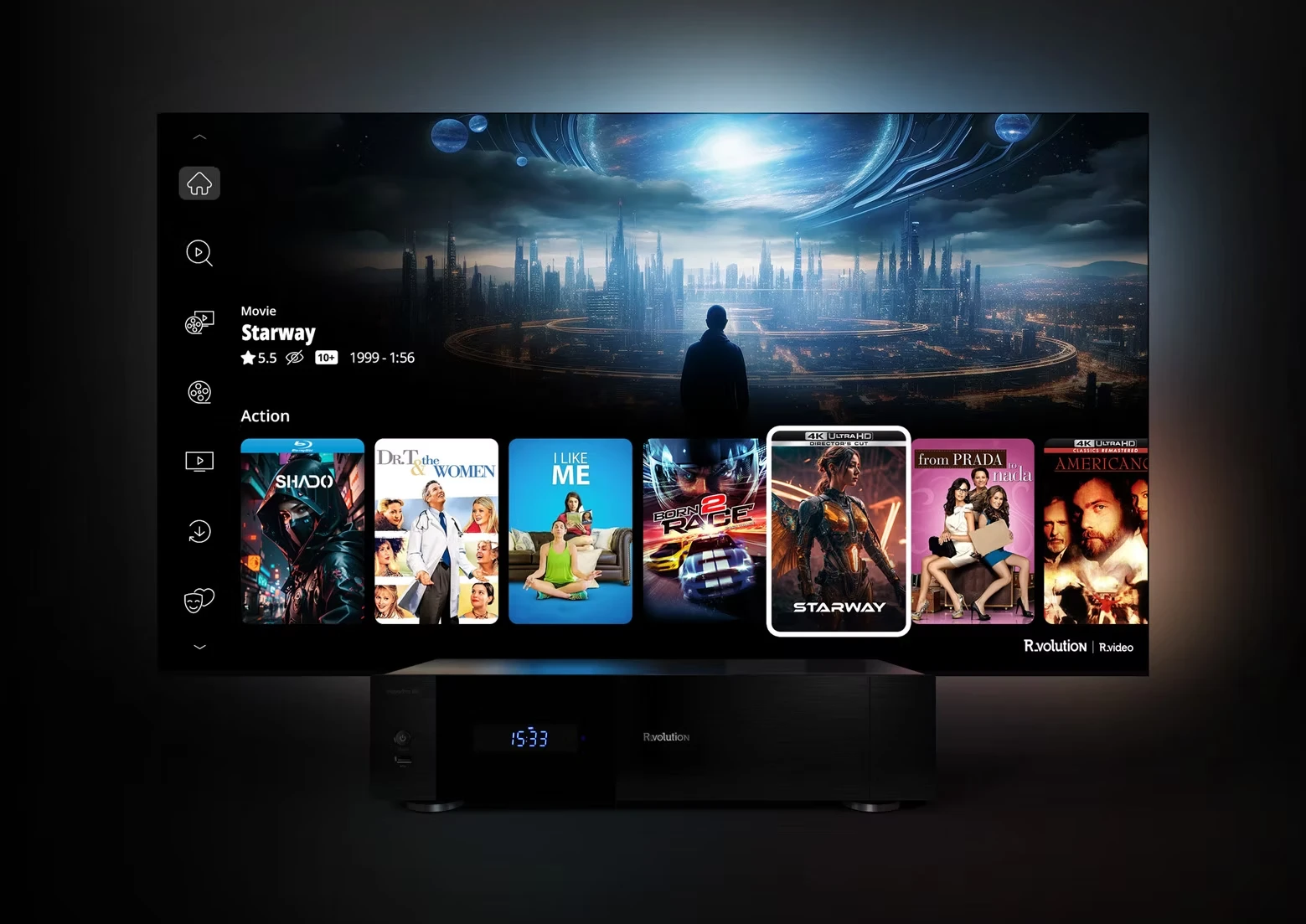 R_volution PlayerPro 8K Poster